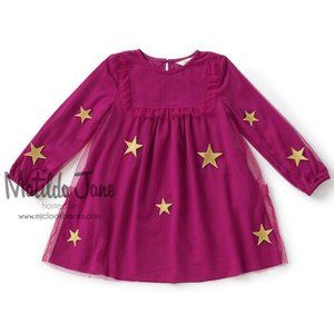Matilda Jane - Twinkling Stars Dress + "Best of A" leggings ***Both in sz 2